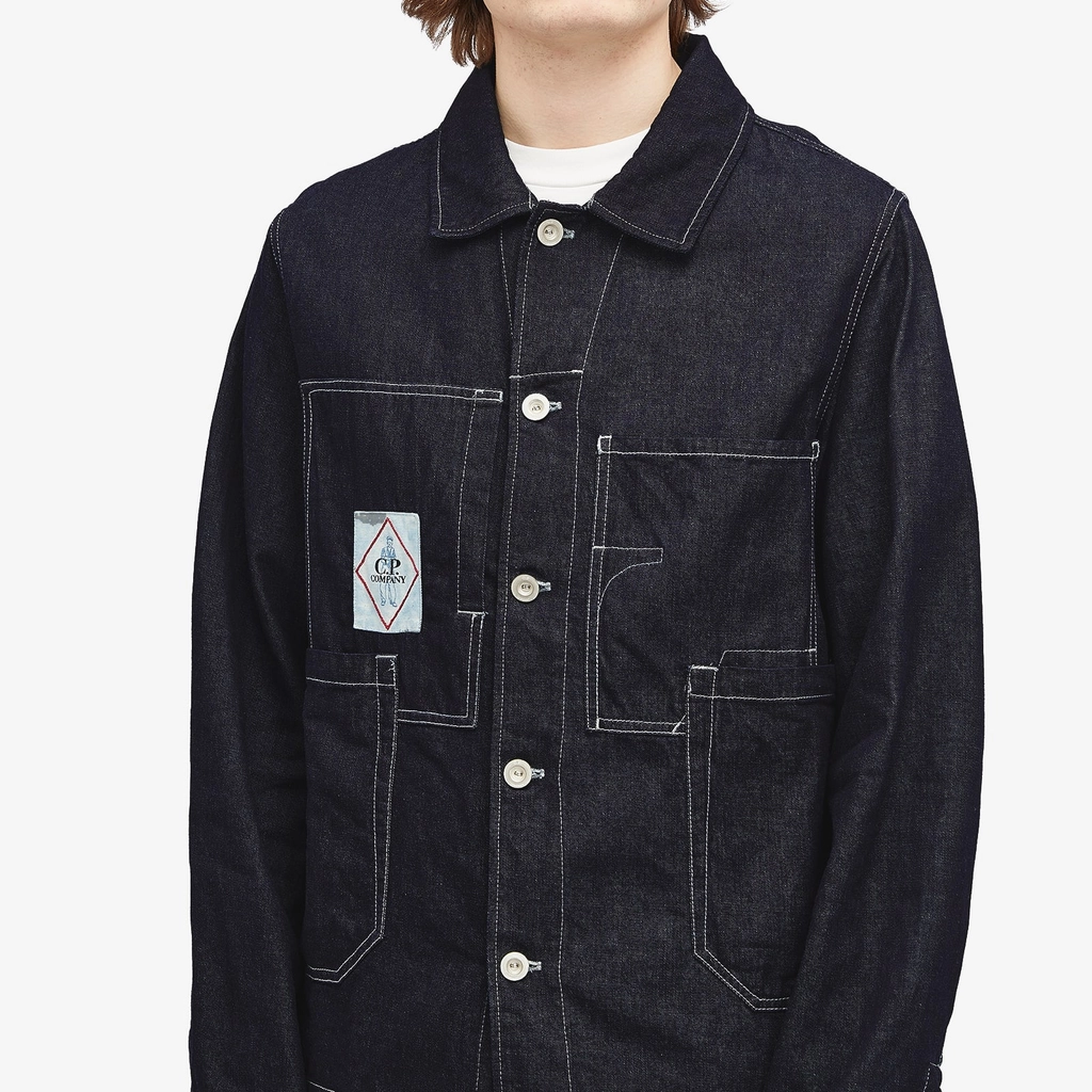 CP Company Men's 3/1 Denim Chore Jacket